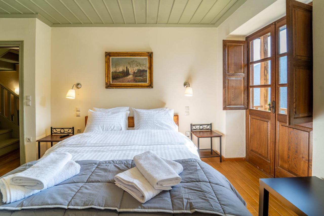 Maisonette Korfes-Κορφές-Μ Δύο Αυτόνομοι Όρoφοι Της Βίλας Κορφές Για Οικογένειες Και Μικρές Παρέες Karpenísion Zewnętrze zdjęcie