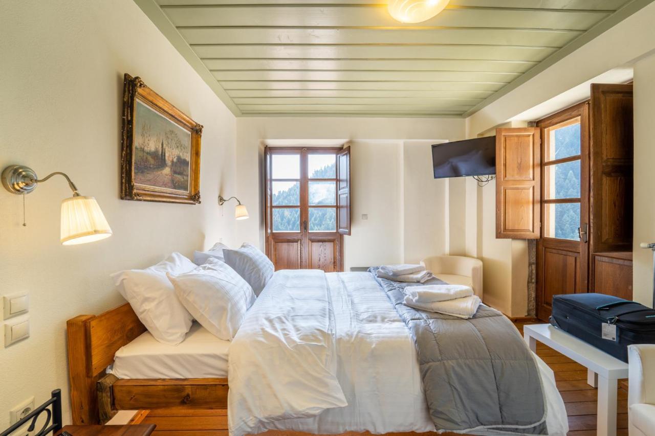 Maisonette Korfes-Κορφές-Μ Δύο Αυτόνομοι Όρoφοι Της Βίλας Κορφές Για Οικογένειες Και Μικρές Παρέες Karpenísion Zewnętrze zdjęcie