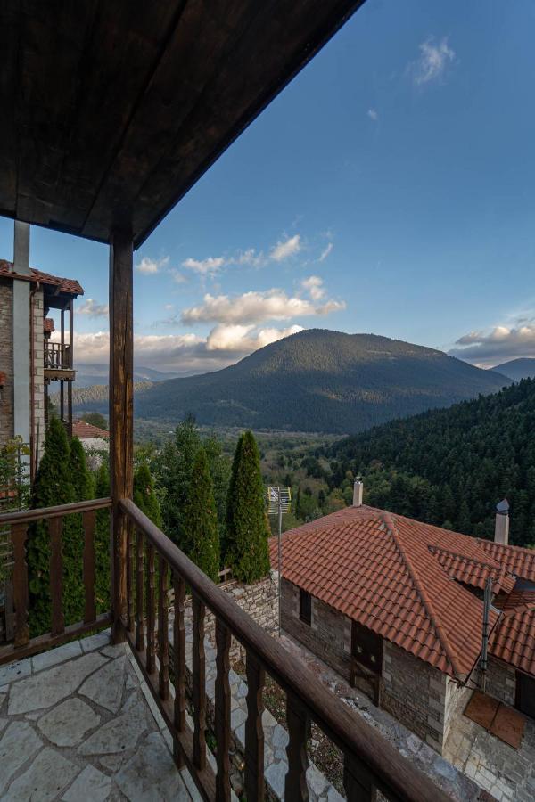 Maisonette Korfes-Κορφές-Μ Δύο Αυτόνομοι Όρoφοι Της Βίλας Κορφές Για Οικογένειες Και Μικρές Παρέες Karpenísion Zewnętrze zdjęcie