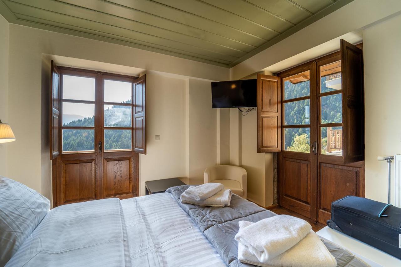 Maisonette Korfes-Κορφές-Μ Δύο Αυτόνομοι Όρoφοι Της Βίλας Κορφές Για Οικογένειες Και Μικρές Παρέες Karpenísion Zewnętrze zdjęcie